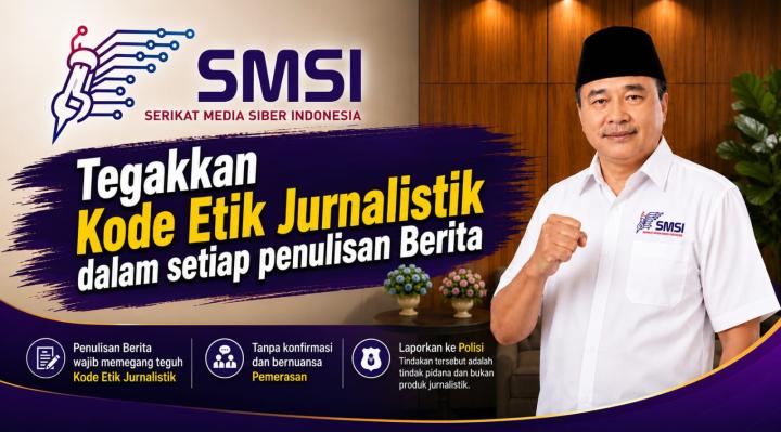 Donny Irawan Ingatkan Anggota SMSI Lampung Pegang Teguh Kode Etik Jurnalistik, Tolak Praktik Pemberitaan Bernuansa Pemerasan